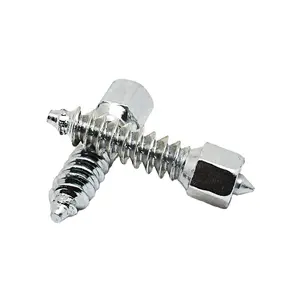 2024 new producing large screw tyre stud 6X6-H25 hot sale solid durable winter tire studs spike for promotion