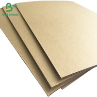 Grey Paperboard Laminated With Brown Kraft Paper 1.2mm Thickness