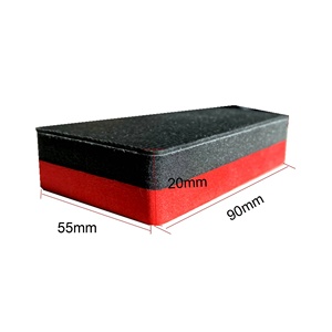 Thiết Kế Mới Màu Đỏ Và Đen Clay Sponge Chăm Sóc Xe Rửa Tool Auto Chi Tiết Sơn Bụi Bẩn Làm Sạch Scratch Đánh Bóng Clay Khối - Product Image 4