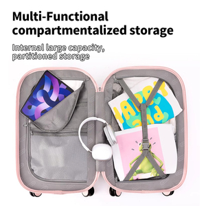<span class=keywords><strong>Valise</strong></span> mignonne pour enfants, <span class=keywords><strong>valise</strong></span> à roulettes de 20 pouces, <span class=keywords><strong>valise</strong></span> à roulettes de 24 pouces pour femmes, <span class=keywords><strong>valise</strong></span> de voyage antichoc avec serrure à code - Product Image 3