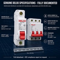 Mini disjoncteur en cuivre 1P 25A, résistant à la poussière et au feu, capacité de coupure 6kA, certifié CCC CE, installation sur rail DIN, vente en gros