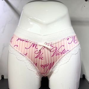 Culotte G-string sexy en dentelle tricotée en coton respirant sans couture avec nœud imprimé pour femme – Collection haut de gamme très prisée - Product Image 3