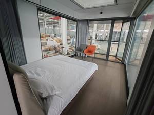 บ้านคอนเทนเนอร์เคลื่อนที่หรูหราขนาด 20 ฟุต 40 ฟุต บ้านแคปซูลสำเร็จรูป ทรงยานอวกาศ ดีไซน์ทันสมัย ติดตั้งรวดเร็ว - Product Image 4