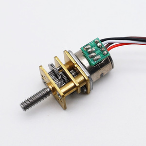 Motor paso a paso Gm12 10BY con reductor de husillo de bolas, miniatura, CC, eje de 5 mm para equipos de monitoreo de cámaras - Product Image 1
