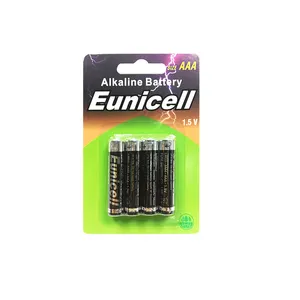 Eunicell AAA Battery Eunicell Latest Design Aaa 1.5V Alkaline aaa Lr03 batterie Am4 Lr03 Batteries