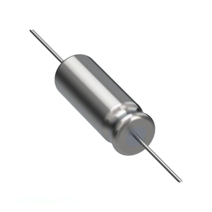 Condensateur axial traversant 30D506G025CC2 50 µF 25V en aluminium - Product Image 1