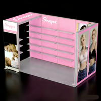 Stand d'exposition modulaire personnalisé pour salon professionnel, avec boîte à lumière SEG portable et design attrayant