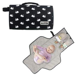 Muestra Gratuita de Bolsa de Pañales Multifuncional Impermeable de EVA, Bolsa de Viaje Portátil para Maternidad, Bolsa de Almacenamiento para Pañales de Bebé - Product Image 2