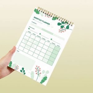 Cuaderno Planificador de Comidas Espiral con Impresión Personalizada, Calendario Semanal y Mensual, Bloc de Notas con Lista de Tareas - Product Image 5