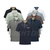 Polos de sport de luxe personnalisés pour hommes – T-shirts tricotés brodés de créateur avec motif lettres, marque personnalisée