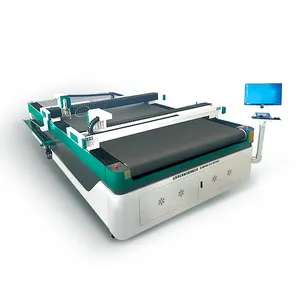 Angzheng-cuchillo vibrador CNC totalmente automático, máquina cortadora de tablero de espuma de silicona PU, 3 años de garantía