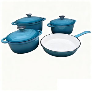 <span class=keywords><strong>Cocotte</strong></span> <span class=keywords><strong>et</strong></span> faitout <span class=keywords><strong>en</strong></span> <span class=keywords><strong>fonte</strong></span> émaillée avec couvercle pour ragoûts <span class=keywords><strong>et</strong></span> cuisson <span class=keywords><strong>en</strong></span> extérieur, <span class=keywords><strong>compatible</strong></span> gaz <span class=keywords><strong>et</strong></span> <span class=keywords><strong>induction</strong></span>, écologique - Product Image 2