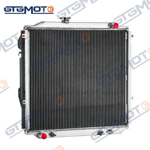 Radiador de aluminio GTGMOTO de <span class=keywords><strong>3</strong></span> <span class=keywords><strong>filas</strong></span> para <span class=keywords><strong>Toyota</strong></span> <span class=keywords><strong>4Runner</strong></span> 2.7L L4 <span class=keywords><strong>3</strong></span>.4L V6 Gas AT 1996-2002 - Product Image 1