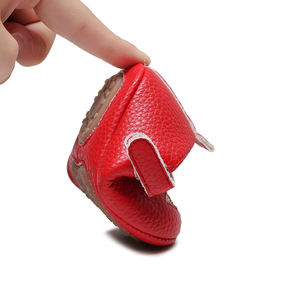 Chaussures d'été pour enfants en bas âge, sandales en cuir PU pour petites filles, chaussures plates à étoile à cinq branches, chaussures de princesse pour premiers <span class=keywords><strong>pas</strong></span> - Product Image 6