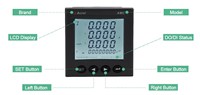 Medidor Inteligente de Monitoreo de Energía Trifásico de 4 Hilos Acrel AMC72-E4/KC con RS485 Modbus y Doble DI/DO, Precisión Clase 0.5