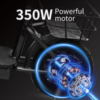 Vélo électrique pliable mini à prix d'usine, 12 pouces, 350W, moteur sans balais, étanche, léger, portable, trottinette électrique pour adultes