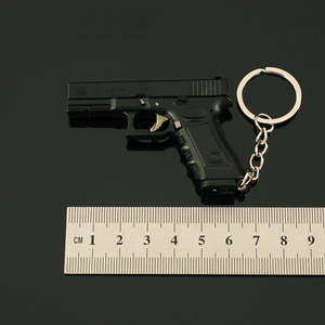 Đồ chơi súng Súng đồ chơi Đầy đủ kim loại khẩu súng đồ chơi súng an toàn cho bé trai Quà Tặng lắp ráp tháo gỡ Súng Keychain - Product Image 4