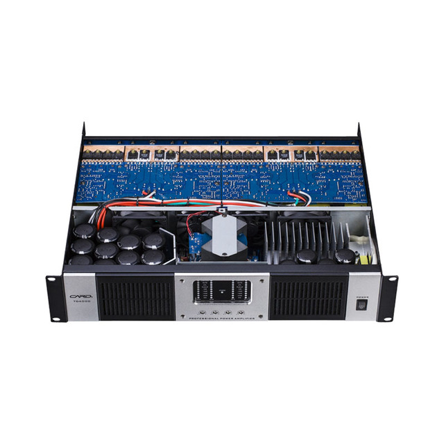 Amplifier System 4 Channel 2500 Watts High Power Outdoor Stage Audio Class Td Professional Subwoofer Amplifier
