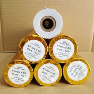 Papier bond 76x76 1 plis pour caisse enregistreuse - Product Image 6