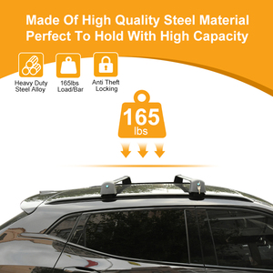 Hoge Kwaliteit Universele Auto Imperiaal Cross Dak Bar Buitenkant Aluminium 4X4 Accessoires Dak Rails - Product Image 3