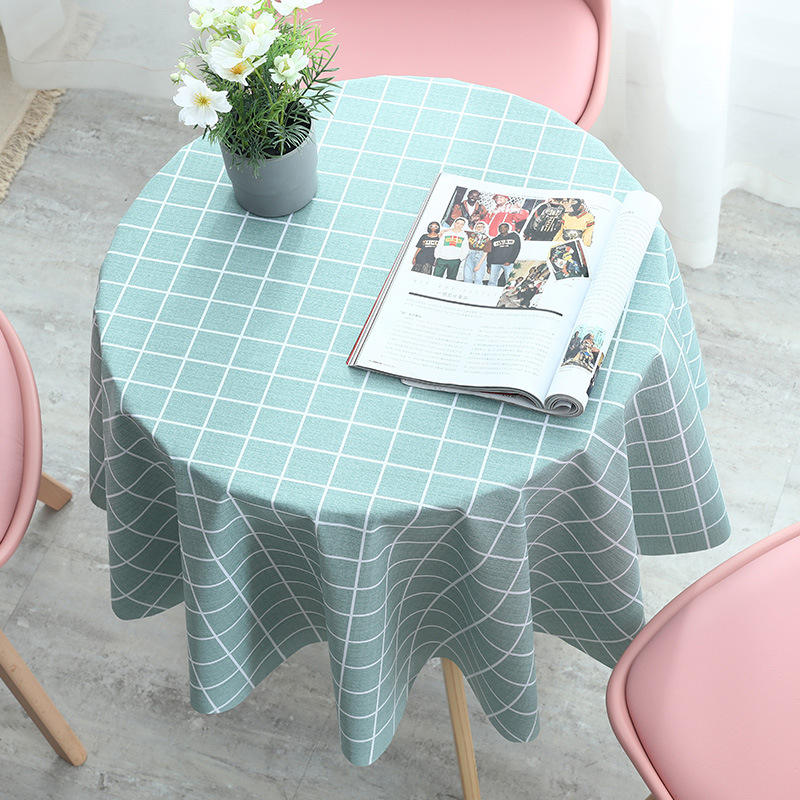 Cuadrícula azul del lago