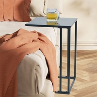 Mesa de té de hierro de metal de moda