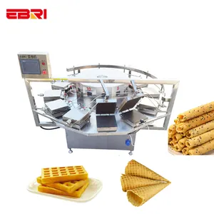 Ticari QQ yumurta Waffle kabarcıklı Waffle makinesi 304 paslanmaz çelik Waffle topu yumurta rulo Hong Kong yemek yapma makinesi