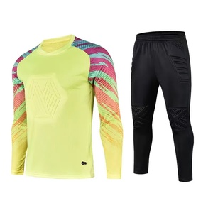Conjunto de Uniforme de <span class=keywords><strong>Portero</strong></span> de Fútbol para Adultos y Niños con Almohadillas de Esponja, Camiseta de Manga Larga Personalizable - Product Image 4
