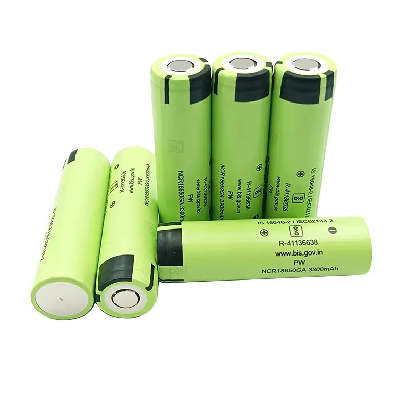 Hot Selling Cilindrische 18650ga 3.6V 3500Mah Oplaadbare Batterijen Platte Top Ncr18650 Lithion Batterij Voor Panasonic