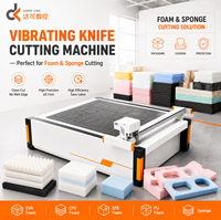 Machine de découpe CNC à couteau oscillant pour semelles intérieures en Phylon, EVA, TPE, TPU, latex, mousse à mémoire de forme et rembourrage sportif en mousse