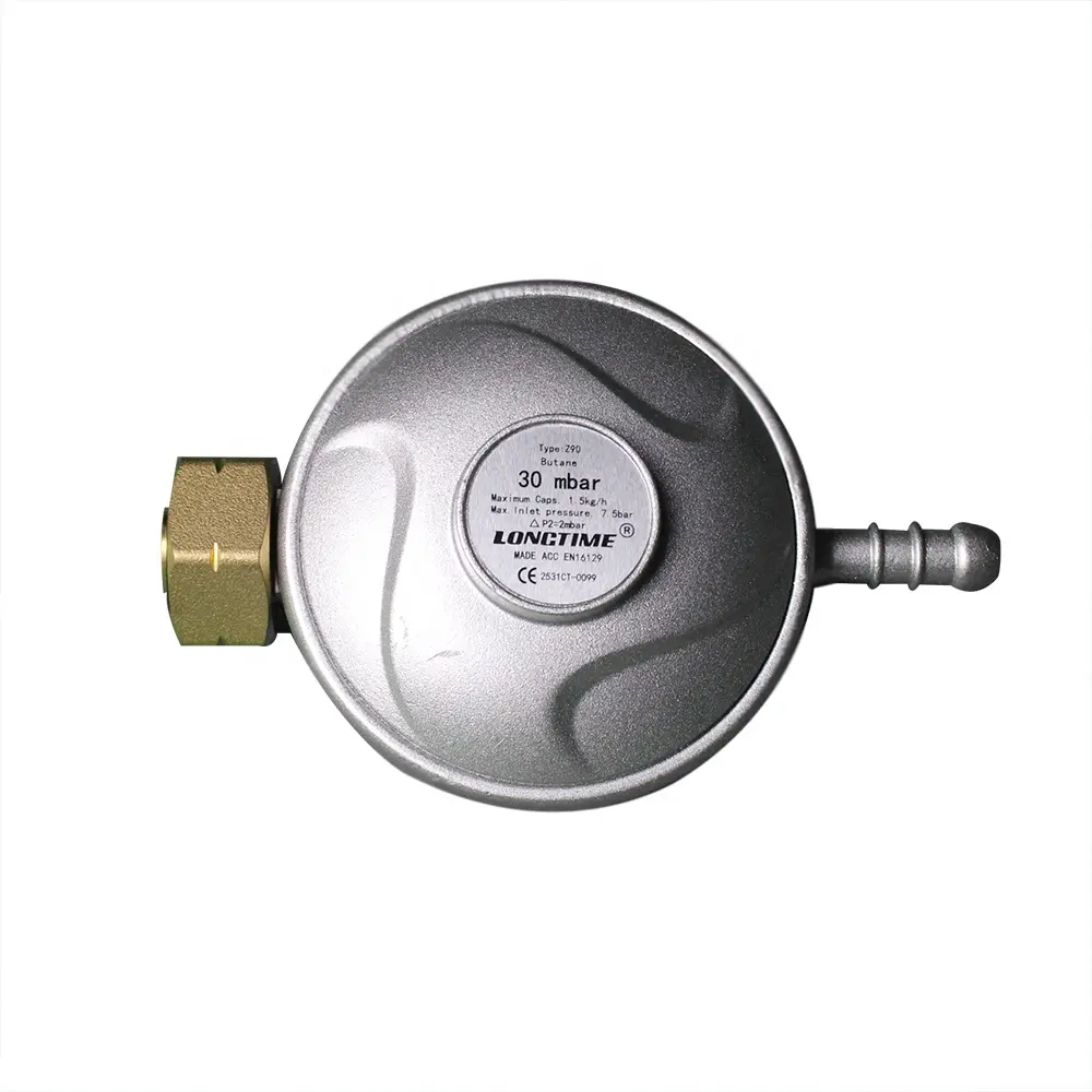 Piezas de calentador de agua a gas Válvula reductora de presión Regulador de gas ajustable