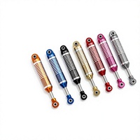 Nouvel amortisseur en alliage d'aluminium D1RC Série D-Shock 001 Longueur 100-120mm pour Véhicule d'escalade de simulation type Chariot de guerre de la forêt tropicale