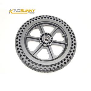 12x1.5 विस्फोट-प्रूफ रबर हनीकॉम्ब ठोस टायर इलेक्ट्रिक स्कूटर की मरम्मत भागों टायर 15 मिमी असर सहायक के साथ व्हील - Product Image 3