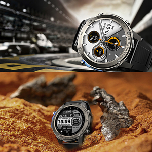 นาฬิกาสมาร์ทวอทช์รุ่นใหม่ DM56 GPS สำหรับเล่นกีฬา หน้า<span class=keywords><strong>จอ</strong></span> AMOLED กันน้ำ 5ATM วัดความกดอากาศ วัดความสูง วัดค่าความกดอากาศ วัดค่าความสูงเหนือระดับน้ำทะเล พร้อมฟังก์ชั่นตรวจสอบสุขภาพ สำหรับผู้ชาย - Product Image 5