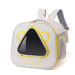 YBtoo Pet Portable Cat <b>Backpack</b> <b>Canvas</b> Breathable Summer Pet Carrier for Cats and Dogs - Product Image 5