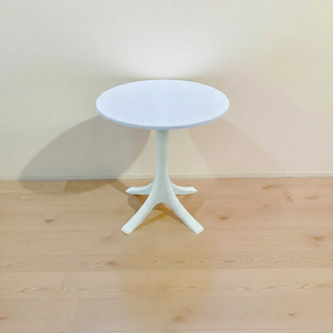 Thien My <b>Plastic</b> MN05 <b>Outdoor</b> <b>Table</b> 66cm Diameter White ABS <b>Plastic</b> Waterproof UV Resistant Durable Minimalist Design 1 Year - Product Image 1