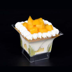 Transparent PS Matériel Tasses En Plastique Mousse Boîte Gelée Gâteau Noix De Coco Lait Congelé Pudding Collations Boissons Crème Glacée Dessert pour Sushi - Product Image 4