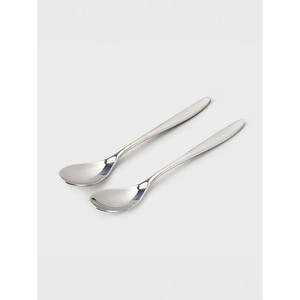 Intervention de 2 cuillères à café-Long manche Salade Café Thé Dessert Modèle Spoon-5ml pour une mesure précise - Product Image 1
