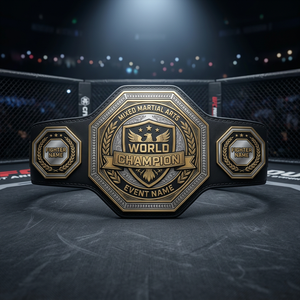 Cinturón de Campeonato de Artes Marciales Mixtas (MMA), Personalizado con su Propio Título, Cinturón de Campeonato de Peso Pesado, Talla Adulto - Product Image 2