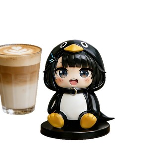 Gugugaga Endworld Little Penguin Peripheral Manager Figurine de pingouin portable, modèle de décoration de voiture, <span class=keywords><strong>cadeau</strong></span> - Product Image 2