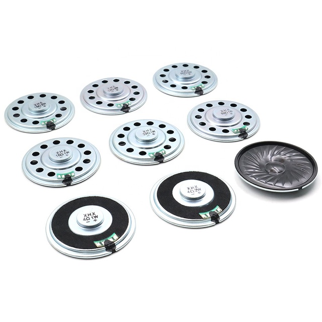 57MM 4/16/32/50Ohm 2 Watt Loudspeaker 57*9MM 5.7CM 4 16 32 50 Ohm 2W Full Range Mylar Speaker 90dB for Elevator Doorbell Alarm