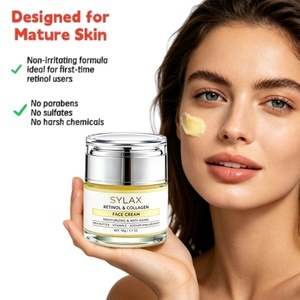 <span class=keywords><strong>Crema</strong></span> Facial Hidratante Antiarrugas <span class=keywords><strong>para</strong></span> <span class=keywords><strong>Hombres</strong></span> y Mujeres, Cuidado de la Piel Antienvejecimiento <span class=keywords><strong>para</strong></span> Uso Diurno y Nocturno - Product Image 5