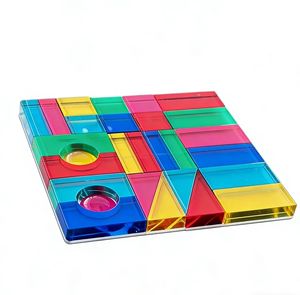 Support de présentation d'échecs en acrylique transparent personnalisé XFL, support de jeu d'échecs moderne transparent pour la maison, le bureau et les clubs de jeux - Product Image 6