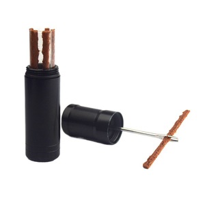 Kit de Reparación de Neumáticos de Bicicleta, Portátil, Metálico, Herramientas de Reparación de Emergencia para Neumáticos sin Cámara, Paquete Combinado - Product Image 4