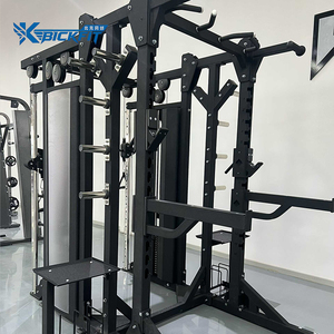 Máquina de Entrenamiento Funcional Multi-Gimnasio en Línea, Equipo de Ejercicio Multifuncional, Entrenador con Cable, Sistema de Poleas Dobles para Gimnasio - Product Image 2
