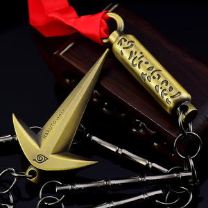 <span class=keywords><strong>Hokage</strong></span> โมเดลอาวุธนินจารุ่นที่สี่, ยานอะนิเมะ kunai จากเรื่อง <span class=keywords><strong>Hokage</strong></span> Flying Thunder GAIN 345g โมเดลอาวุธโลหะห้าส่วน - Product Image 3