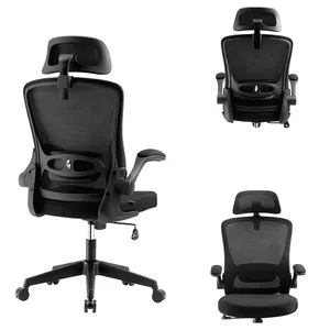 South America's Top-Selling Factory Direct Sale Task Chair Fabric Metal Swivel Meeting Computer Ergonomic Mesh Office Chairs