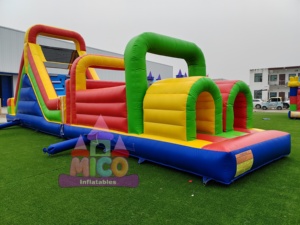 Divertido Circuito <span class=keywords><strong>de</strong></span> Obstáculos Inflable para Niños, Ideal para Fiestas <span class=keywords><strong>de</strong></span> Cumpleaños, Eventos <span class=keywords><strong>de</strong></span> Carnaval <span class=keywords><strong>de</strong></span> Verano y Actividades <span class=keywords><strong>de</strong></span> Juegos al Aire Libre - Product Image 3