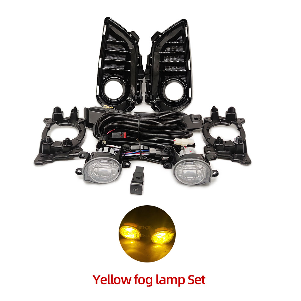 LED Yellow Fog set