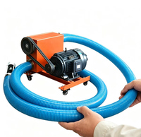 Machine d'aspiration de céréales haute performance avec tube flexible pour le chargement de maïs, soja, coques de riz et autres céréales à tube souple